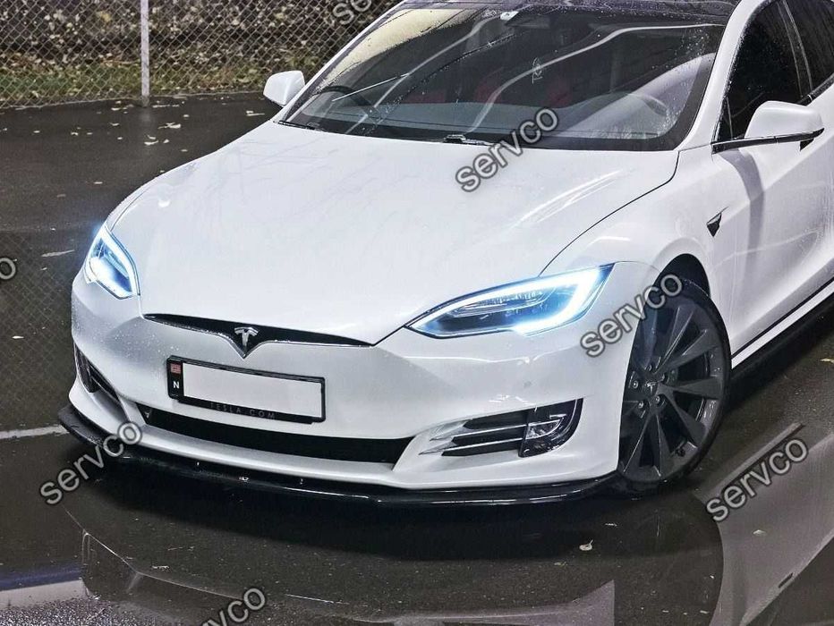 Prelungire bara fata Tesla Model S Facelift 2016- v1 - Maxton Design