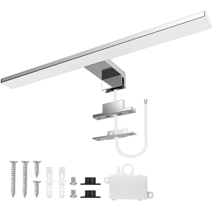 Lampă oglindă baie Aourow 10 W, 40 cm, LED 820 LM