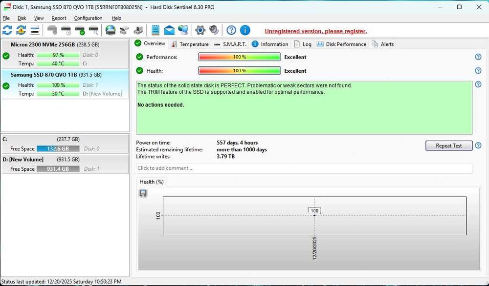 SSD 2.5 Samsung 870 QVO 1TB