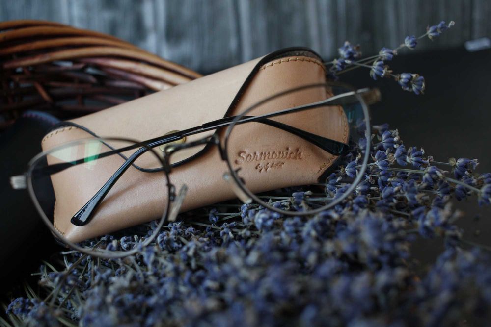 Калъфи за очила, естествена кожа, ръчна работа