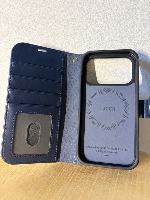 Husă 2-în-1 Detașabilă TUCCH iPhone 17 Pro (Albastru Închis)