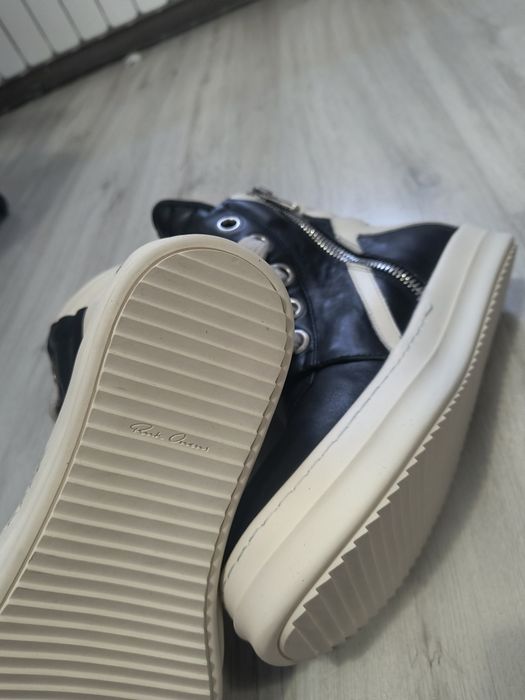 Rick Owens Geobaskets jumbo laces 41
