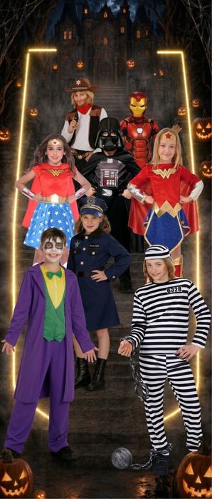Costume Halloween 2026 carnaval barbati femei copii fetita baieti ...