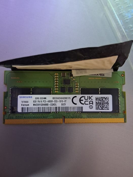 Kit 16gb DDR 5 laptop