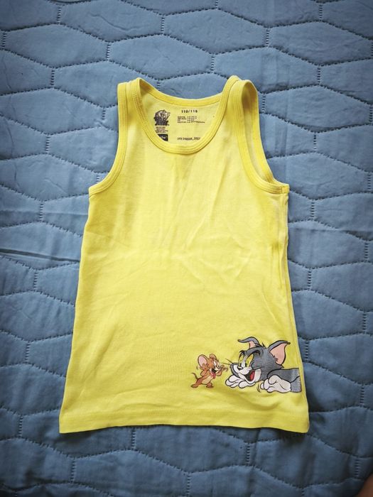ВСИЧКО за 5€ - 12 тениски и потници за момче размер 104-110