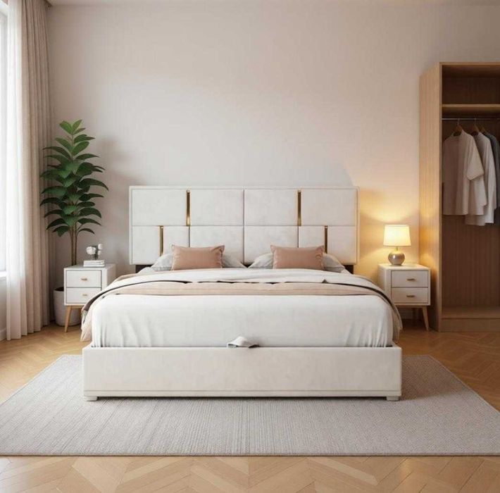 двуспальный кровать.200*200