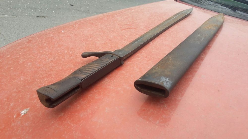 Немски щик за пушка Маузер К98/05 КАСАПИНА байонет нож кания