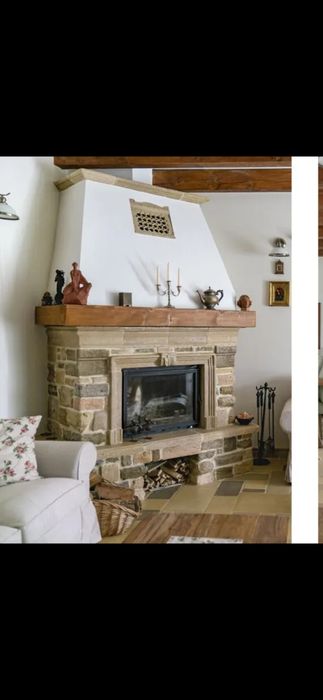 Placari cu piatra semineu barbeq