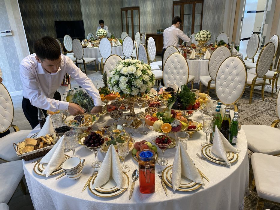 Прокат стол стул посуда Prakat stol stul chinnilar