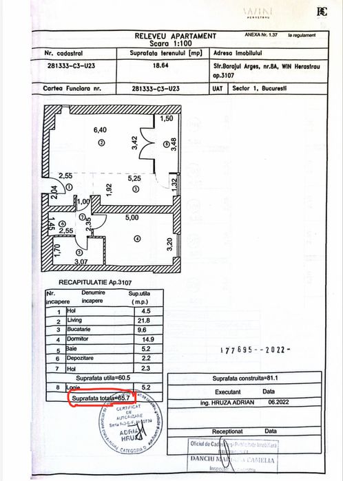 WIN HERĂSTRĂU | 2 camere premium + parcare subterană