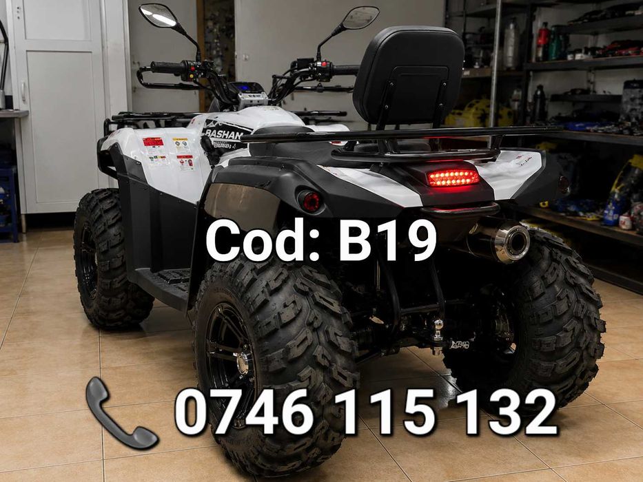 Lampă Stop LED Universală 12V pentru ATV, Quad, UTV și Motocicletă, Funcție Poziție și Frână, Lentilă Roșie sau Transparentă – B19