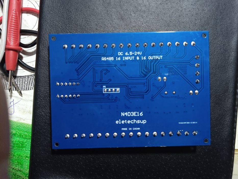 Modbus RTU 16 DI 16DO. RS485 DI DO.