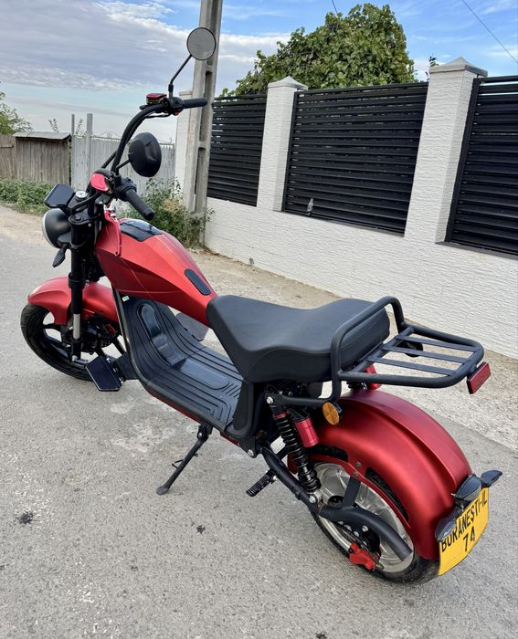 Scuter electric fără permis model chopper