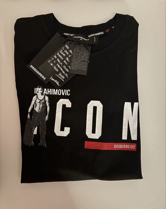 Тениска DSQUARED черна