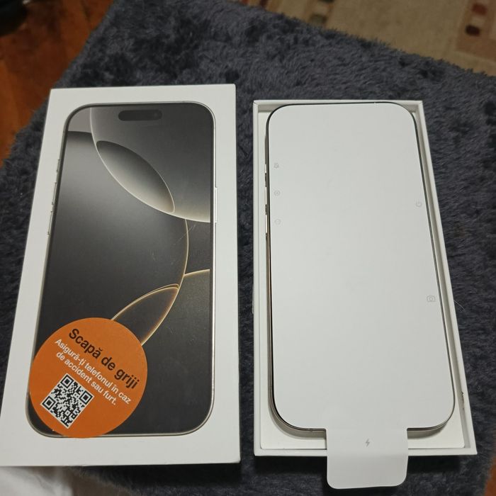 iPhone 16 PRO  NOU 128 GB neactivat neverlock natural Titanium