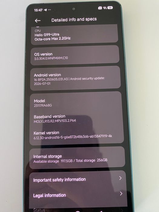 Xiaomi Redmi Note 13 Pro 4G (256 GB)