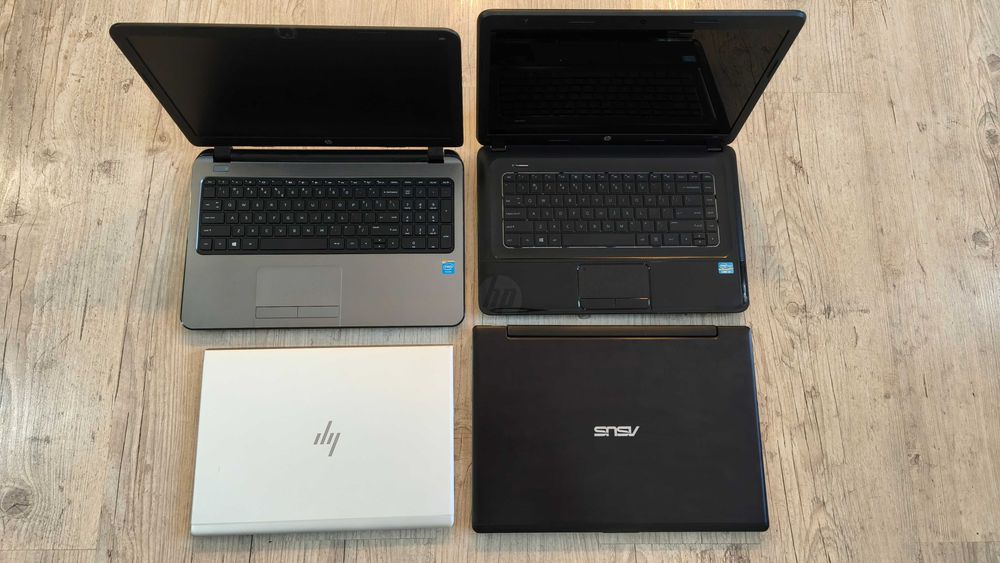 Set 4 LAPTOPURI HP 840 G5/250 G3/2000 si ASUS S550 + Geanta CADOU