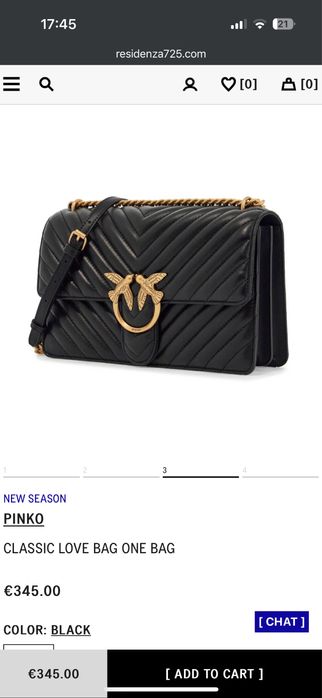 Оригинална чанта Pinko