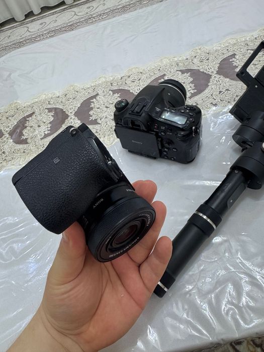 Sony a6500 zhiyun satabilizator + bonus