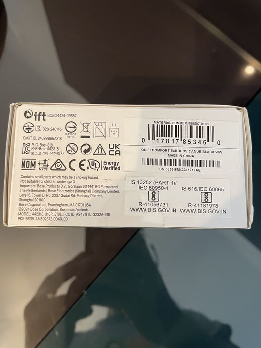 Bose Quietcomfort Earbuds