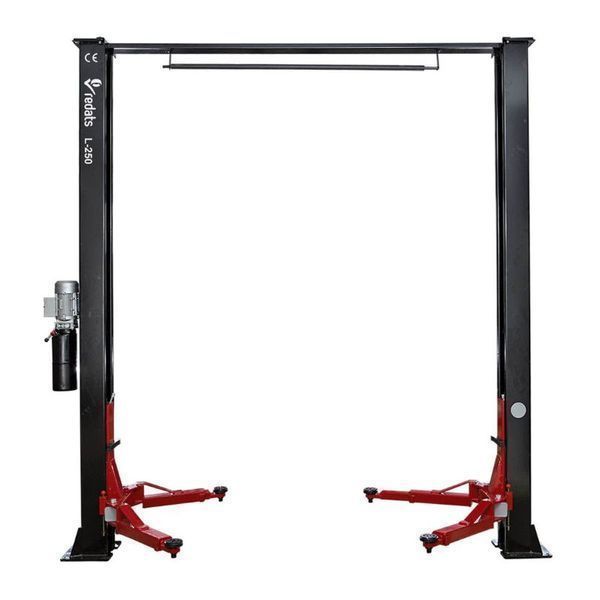 Двуколонен подемник 4т 380v с горна греда, ръчен