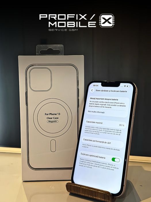 iPhone 13 Pink/Black 128GB Impecabil/Garantie24 luni/ Rate/ Avans 0