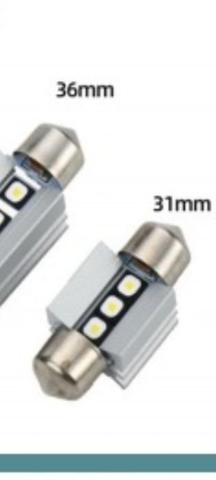 Лед крушки Led Chip Osram C5W C10W CANBUS. Гаранция!!!