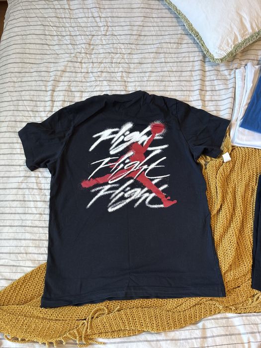 Nike Jordan черна тениска М