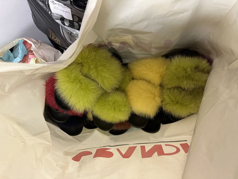 Чехли с естествен пух, различни цветове, НА ЕДРО