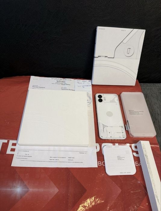 КАТО НОВ 256GB Nothing Phone 2 5G Технополис Гаранция 2026 White