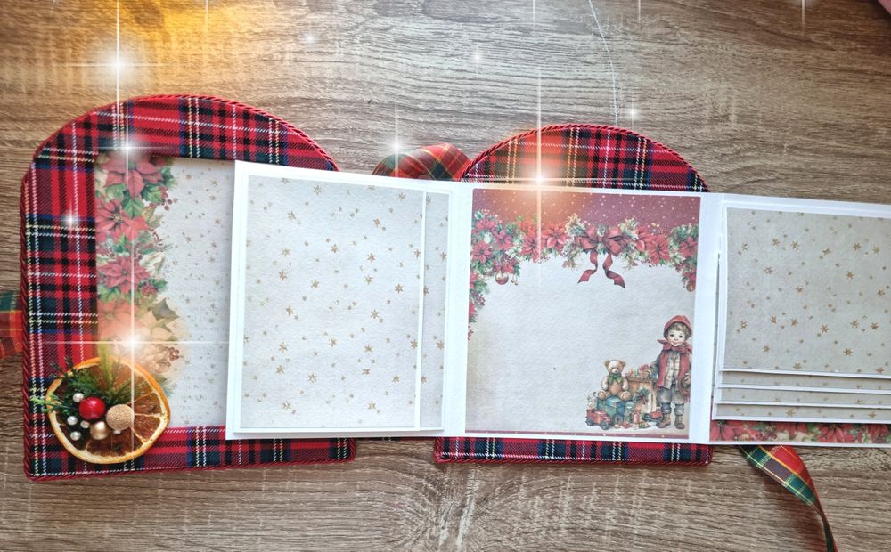 Коледен албум/ръчно изработен