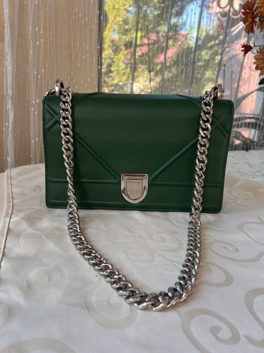 Продается сумка Christian Dior Forest Green Diorama
