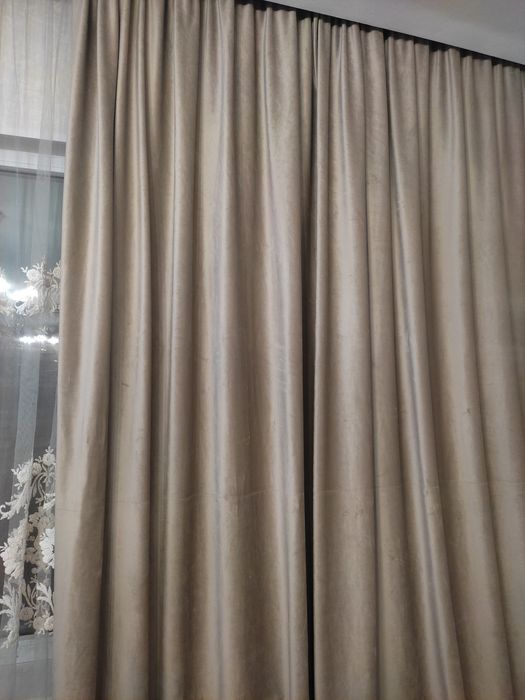 Тюль со шторкой.   .