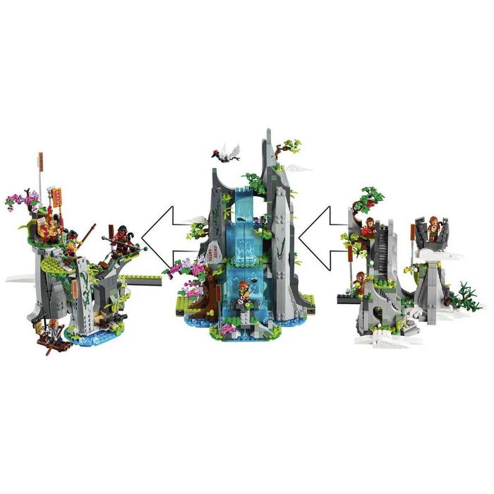 LEGO Monkey Kid 80024 The Legendary Flower Fruit Mountain