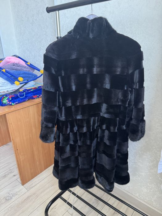 Норковая шуба 1/4 рукав