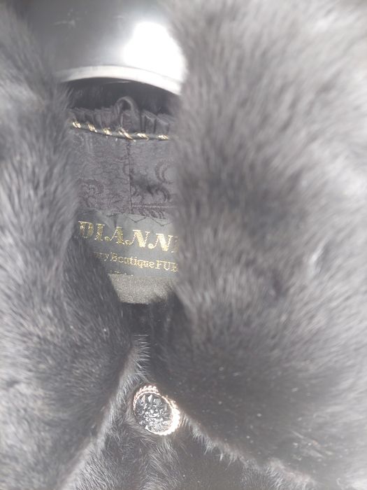 Шуба норковая с капюшеном