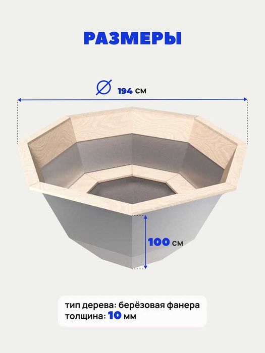 Заготовка для Банного чана, Чан-комплект