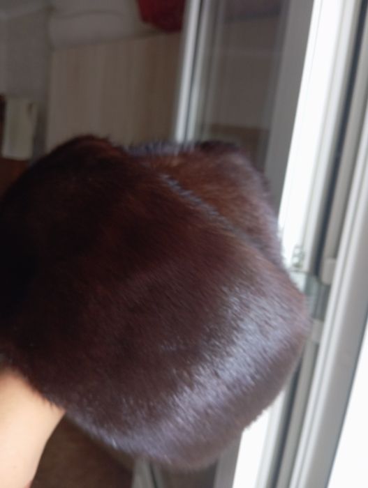 Норка шапка состояние хорошее