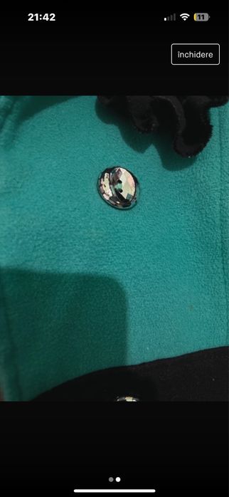 Palton verde marimea 38