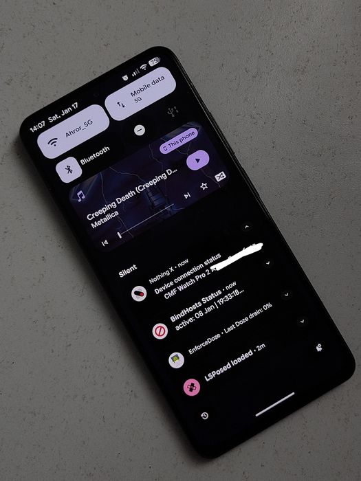 Poco F3 (PixelOS + ROOT 16 ANDROID)