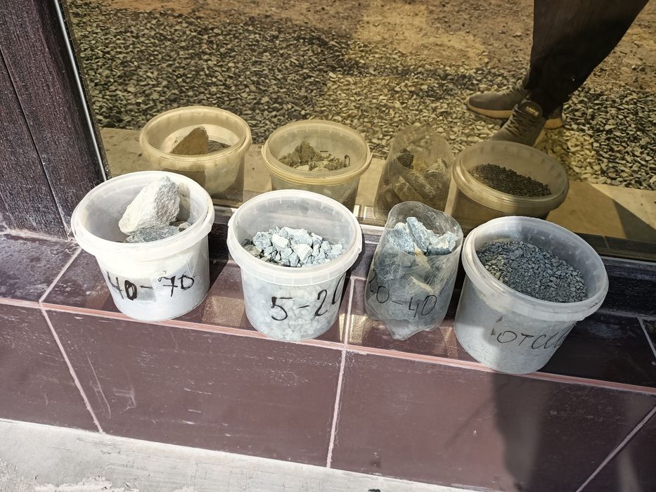 Песок, щебень всех фракций