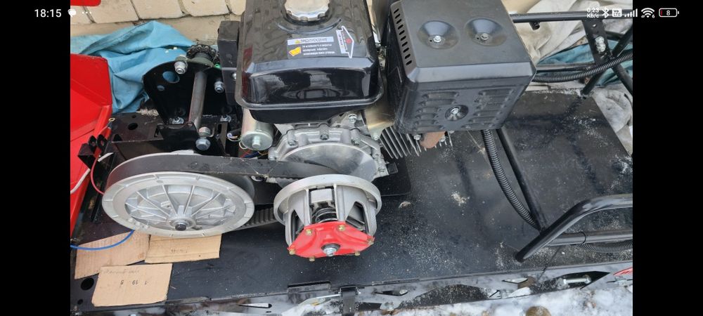 Мотобуксировщик brait 17 л. с.