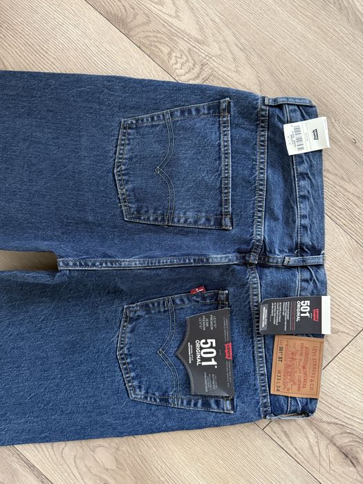 Blugi LEVIS 501 ST Albastru Barbati | Marime 33 x 34 (Talie 85 cm)