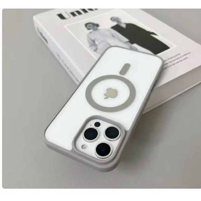 Iphone 16E/16 PRO/16 PLUS/16 PRO MAX - Husa Magsafe Clear Folie