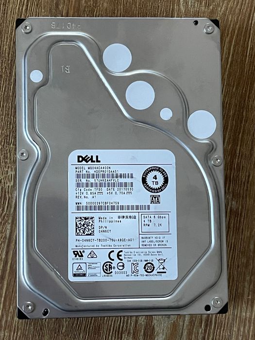 Продам жесткий диск Dell 2/4TB