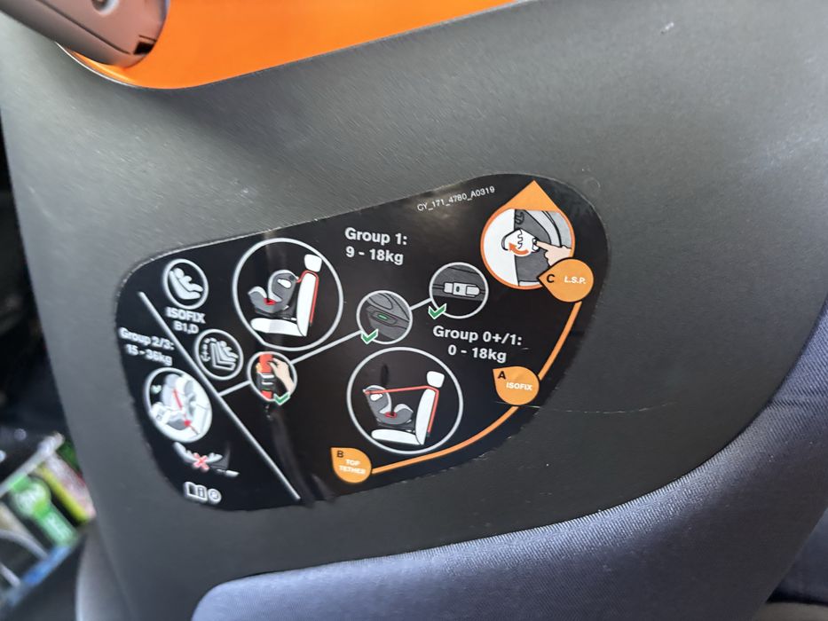 Стол за кола GB Uni All