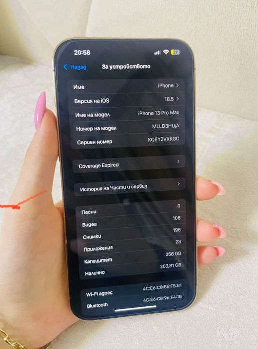 Iphone 13 pro max 256gb