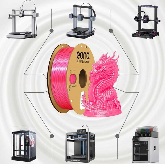 PLA EONO Silk 1.75 mm pentru imprimantă 3D 2Kg