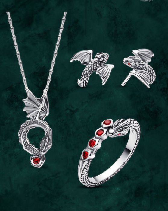 СКИДКА! Комплект "драконы" Pandora