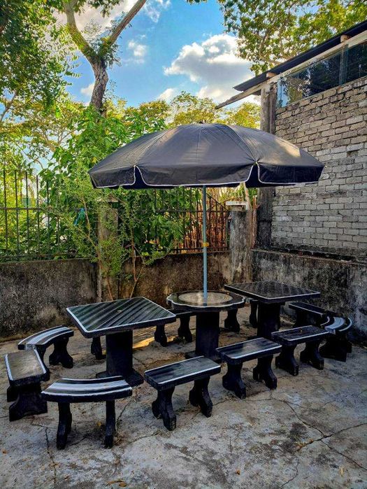 Оригинальная пляжная туристическая стол-стул, пляжный зонтик